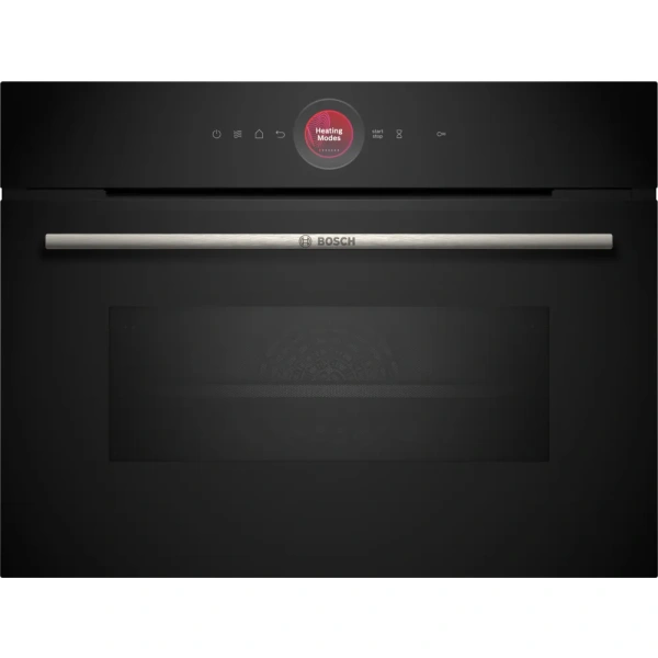 Bosch-Horno compacto con microondas, 60 x 45 cm, Negro,Serie 8, CMG7241B1