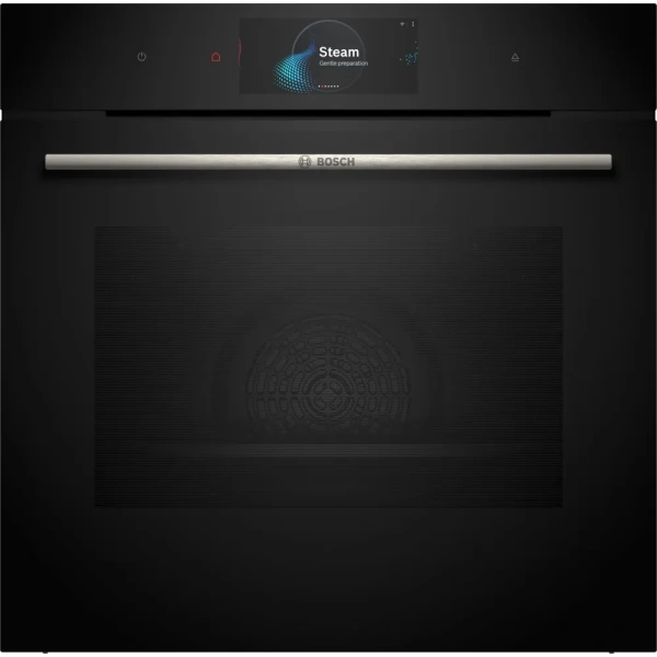 Horno-Horno con vapor, 60 x 60 cm, Negro,Serie 8, HSG7584B1