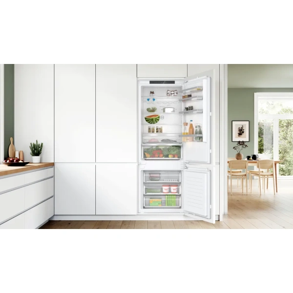 Bosch- Frigorífico combi integrable, 193.5 x 70.8 cm, Puerta fija,Serie 4,KBN96VFE0 - Imagen 14
