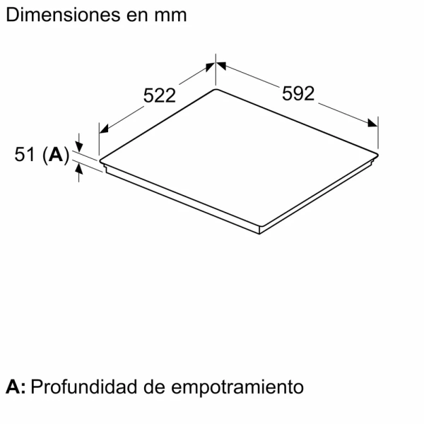 Bosch- Placa de inducción, 60 cm, sin perfiles,Serie 6, PIJ631HC1E - Imagen 6