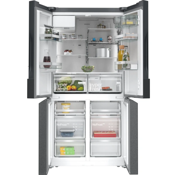 Frigorífico Siemens Combinado Multipuerta Acero Negro iQ500 KF96DAXEA - Imagen 10
