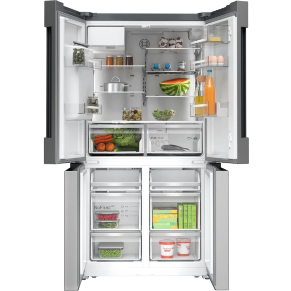 Bosch-Multipuerta, 183 x 90.5 cm, Acero antihuellas, Total NoFrost,Serie 6, KFD96APEA - Imagen 9