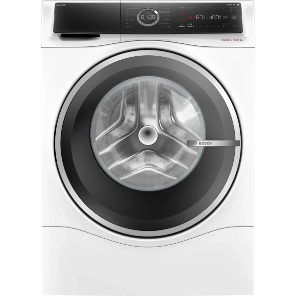 Bosch-Lavadora-secadora, 10.5/6 kg, 1400 r.p.m., Blanco,Serie 8, WNC254A0ES