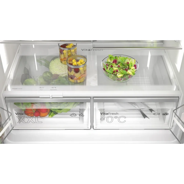 Bosch-Multipuerta, 183 x 90.5 cm, Acero antihuellas, Total NoFrost,Serie 6, KFD96APEA - Imagen 6