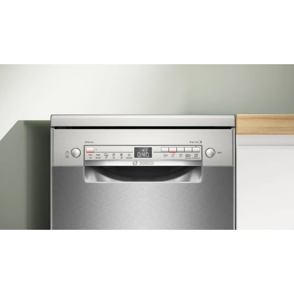 Bosch-Lavavajillas de libre instalación, 45 cm, Acero antihuellas,Serie 2, SPS2HKI58E - Imagen 10