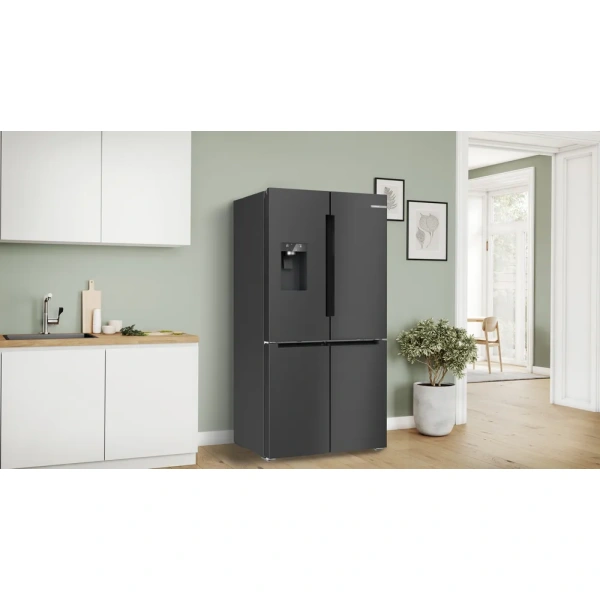 Bosch-Multipuerta, 183 x 90.5 cm, Acero negro antihuellas, Total NoFrost,Serie 6, KFI96AXEA - Imagen 17