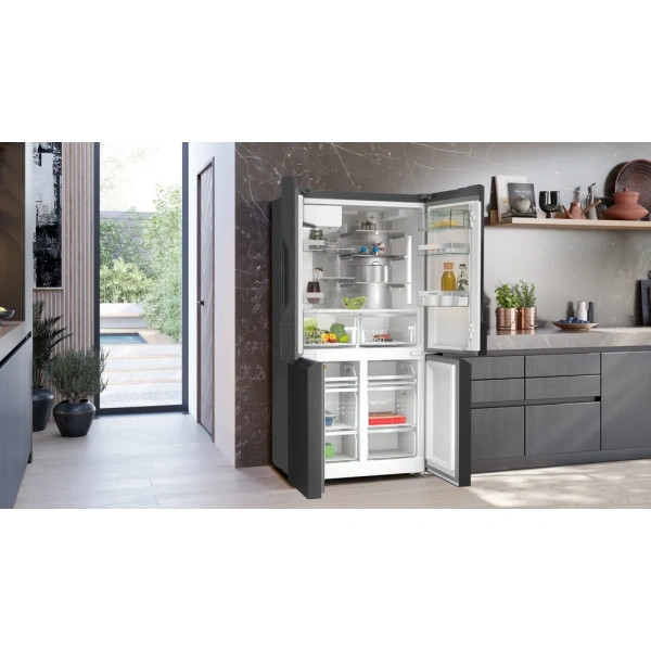 Frigorífico Siemens Combinado Multipuerta Acero Negro iQ500 KF96DAXEA - Imagen 3