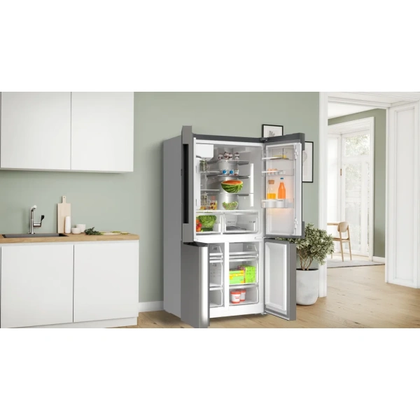 Bosch-Multipuerta, 183 x 90.5 cm, Acero antihuellas, Total NoFrost,Serie 6, KFD96APEA - Imagen 4