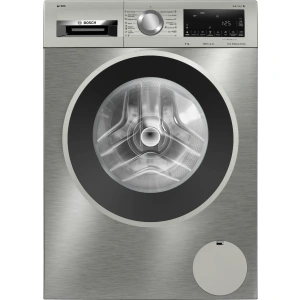 Bosch-Lavadora de carga frontal, 9 kg, 1400 r.p.m., Acero inoxidable,Serie 6, WGG244FAES