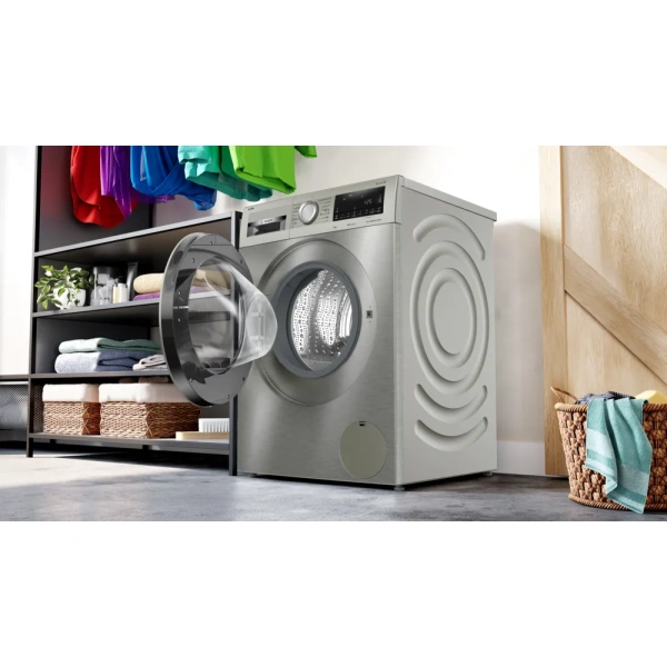 Bosch-Lavadora de carga frontal, 9 kg, 1400 r.p.m., Acero inoxidable,Serie 6, WGG244FAES - Imagen 12