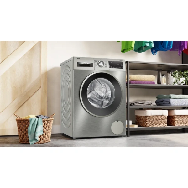 Bosch-Lavadora de carga frontal, 9 kg, 1400 r.p.m., Acero inoxidable,Serie 6, WGG244FAES - Imagen 11