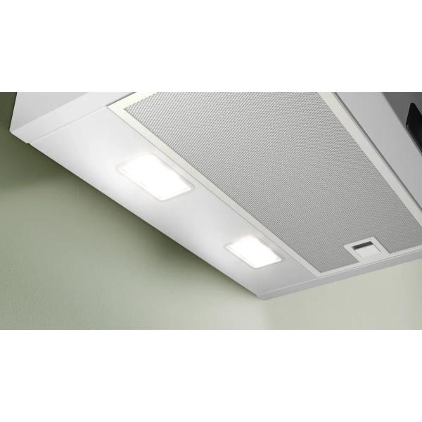 Bosch- Campana decorativa de pared, 60 cm, Cristal blanco, Cristal blanco,Serie 4,DWK67FN20 - Imagen 9