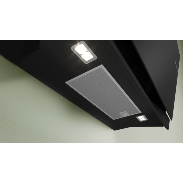 Bosch- Campana decorativa de pared, 90 cm, Cristal negro, Negro,Serie 8,DWK91LT60 - Imagen 11