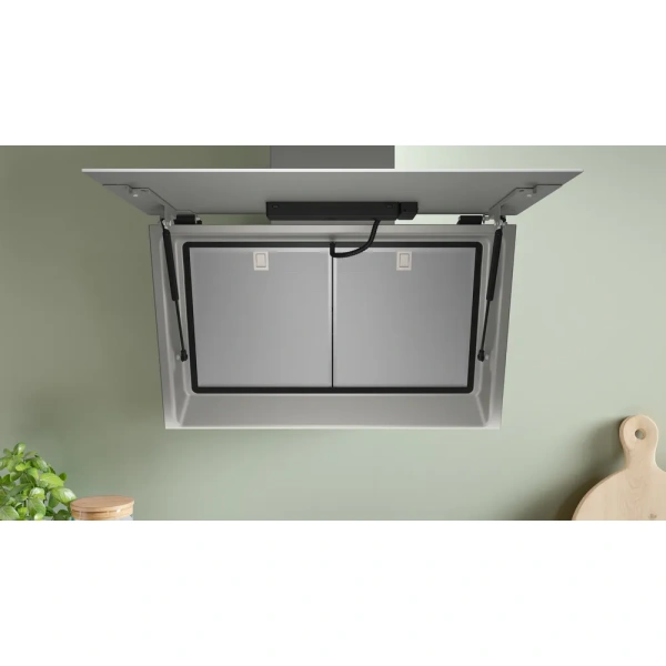 Bosch-Campana decorativa de pared, 80 cm, Cristal blanco, Cristal blanco,Serie 6,DWK81AN20 - Imagen 9