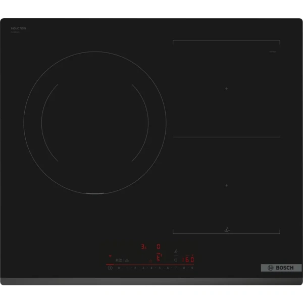 Bosch- Placa de inducción, 60 cm, sin perfiles,Serie 6,PVJ631HC1E