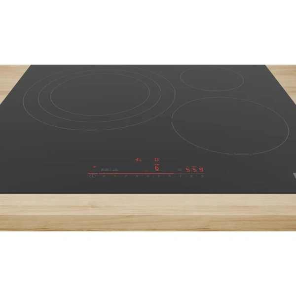 Bosch- Placa de inducción, 60 cm, sin perfiles.Serie 6,PID61RHB1E - Imagen 4