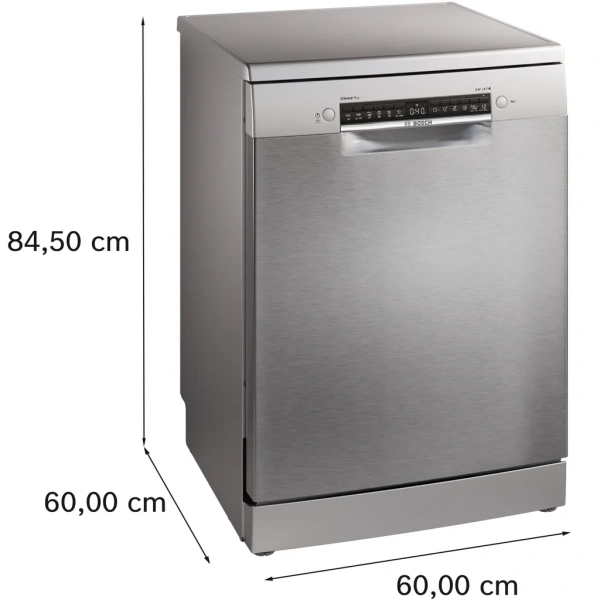 Bosch- Lavavajillas de libre instalación, 60 cm, Acero antihuellas,Serie 4,SMS4EKI06E - Imagen 10