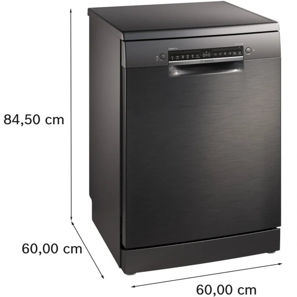 Bosch- Lavavajillas de libre instalación, 60 cm, Acero negro antihuellas,Serie 4,SMS4EMC06E - Imagen 11