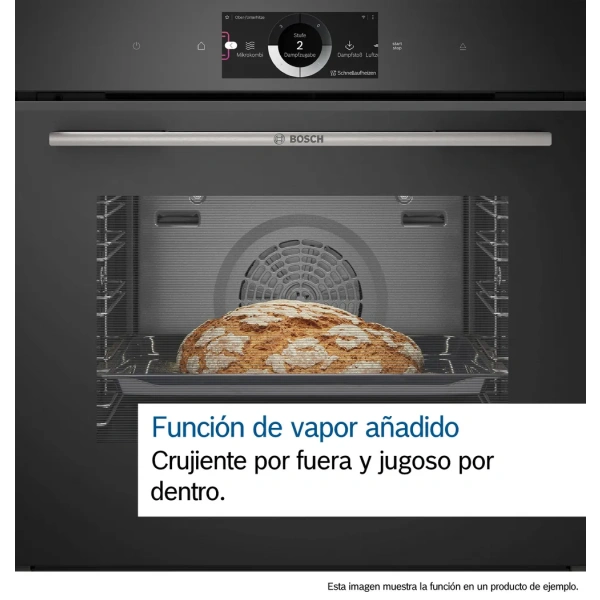 Bosch-Horno con vapor, 60 x 60 cm, Blanco,Serie 8, HSG7361W1 - Imagen 5