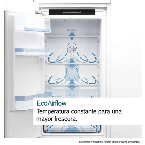 Bosch- Frigorífico combi integrable, 193.5 x 70.8 cm, Puerta fija,Serie 4,KBN96VFE0 - Imagen 7