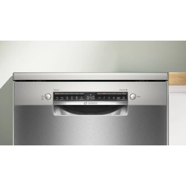 Bosch-Lavavajillas de libre instalación, 60 cm, Acero antihuellas,Serie 4, SMS4HKI07E - Imagen 11