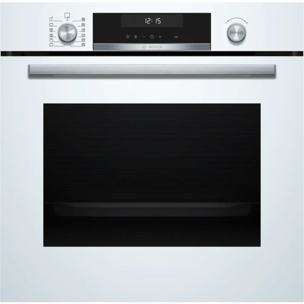 Bosch- Horno, 60 x 60 cm, Blanco,Serie 6,HBG578EW7