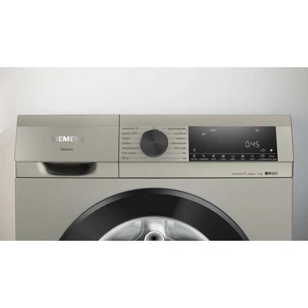 Lavadora Siemens carga frontal 10 kg 1400 r.p.m. Acero mate antihuellas WG54G2ZPES - Imagen 3