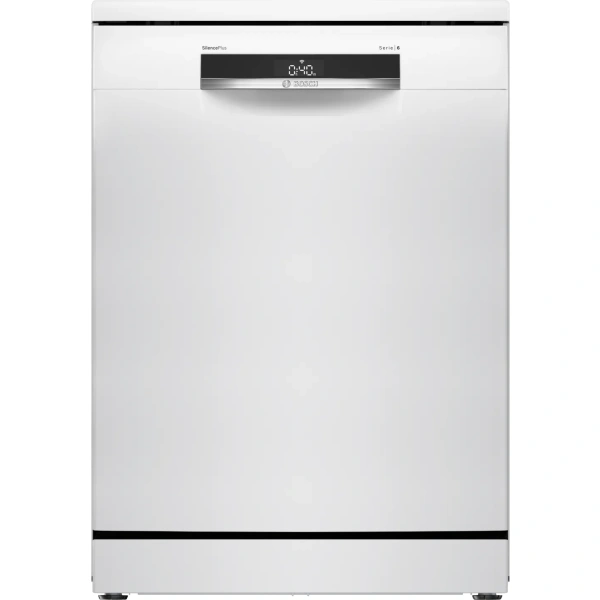 Bosch-Lavavajillas de libre instalación, 60 cm, Blanco,Serie 6, SMS6ECW15E