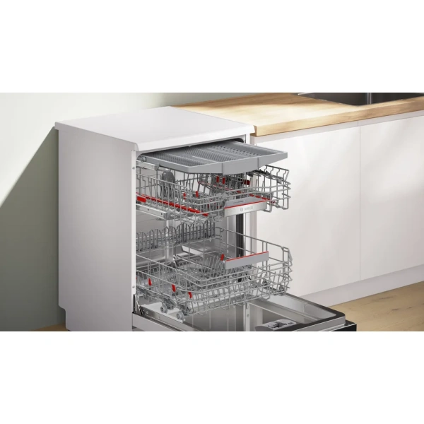 Bosch-Lavavajillas de libre instalación, 60 cm, Blanco,Serie 6, SMS6ECW15E - Imagen 7