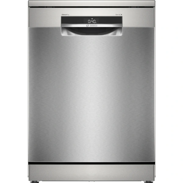 Bosch-Lavavajillas de libre instalación, 60 cm, Acero antihuellas,Serie 6, SMS6ECI15E