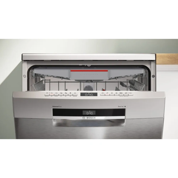 Bosch-Lavavajillas de libre instalación, 60 cm, Acero antihuellas,Serie 6, SMS6ECI15E - Imagen 15