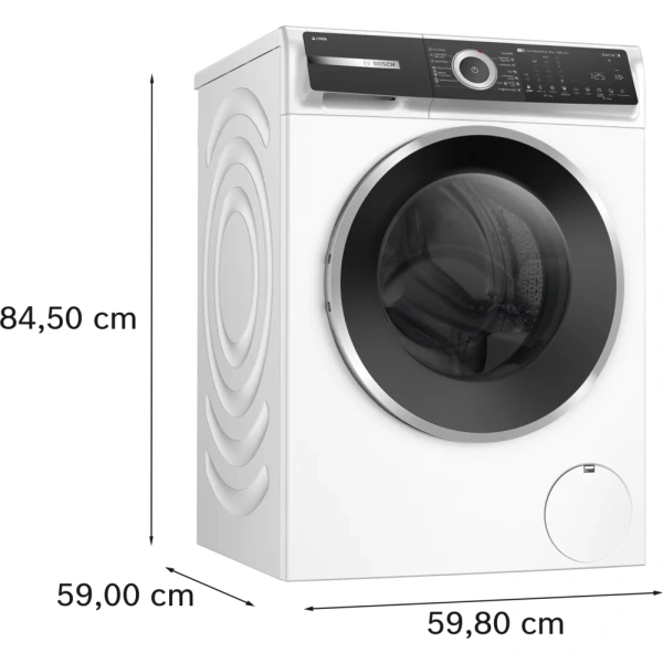 Bosch- Lavadora de carga frontal, 9 kg, 1400 r.p.m., Blanco,Serie 6,WGH244A0ES - Imagen 9
