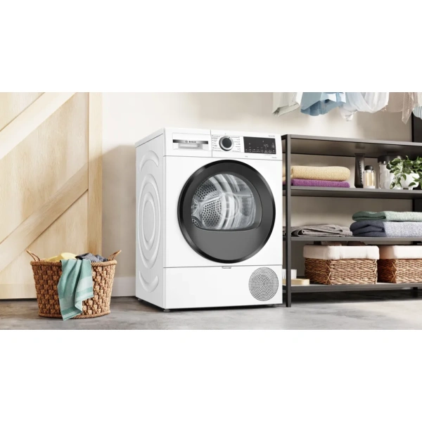 Bosch-Secadora con bomba de calor, 9 kg, Blanco,Serie 6, WQG24200ES - Imagen 9
