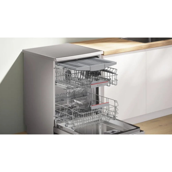 Bosch- Lavavajillas de libre instalación, 60 cm, Acero antihuellas,SMS4ECI28E - Imagen 7