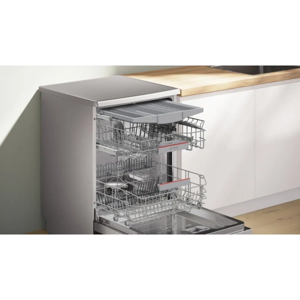Bosch-Lavavajillas de libre instalación, 60 cm, Acero antihuellas,Serie 6, SMS6ZCI10E - Imagen 7