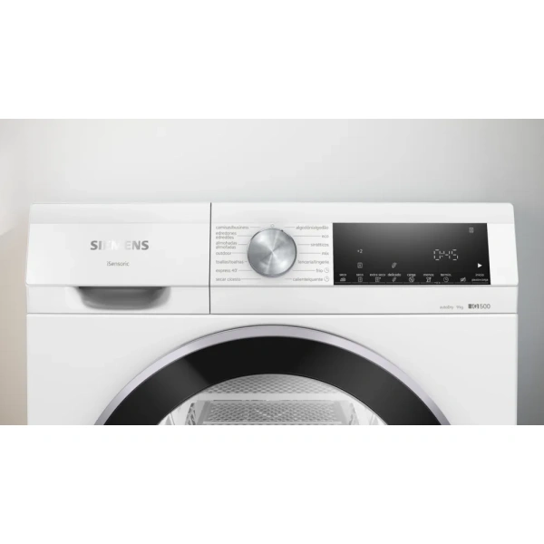 Secadora Siemens bomba de calor, 9 kg, Blanco WQ42G200ES iQ500, - Imagen 3