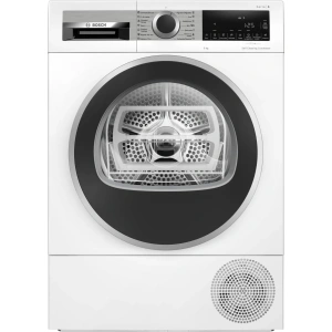Bosch-Secadora con bomba de calor, 9 kg, Blanco,Serie 6, WQG245D1ES