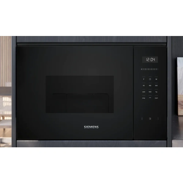 Microondas Siemens integrable, 59 x 38 cm, Negro,iQ500, BE555LMB1 - Imagen 3