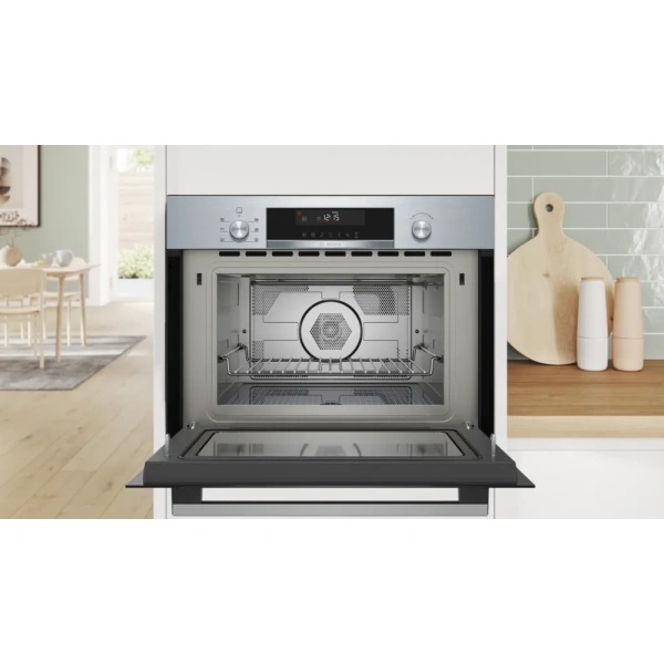 Bosch-Horno compacto con microondas, 60 x 45 cm, Acero inoxidable,Serie 6, CMA585GS1 - Imagen 6