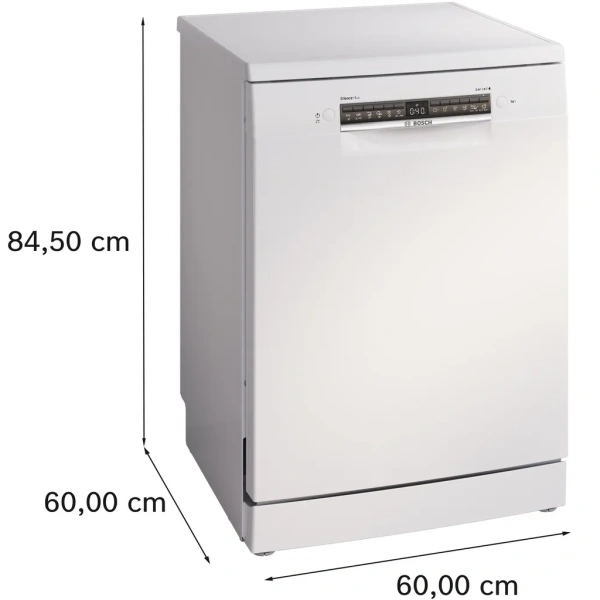 Bosch-Lavavajillas de libre instalación, 60 cm, Blanco,Serie 4, SMS4ECW28E - Imagen 11