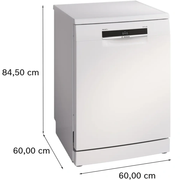 Bosch-Lavavajillas de libre instalación, 60 cm, Blanco,Serie 6, SMS6ECW15E - Imagen 13