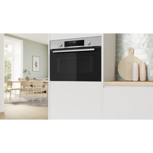 Bosch-Horno compacto con microondas, 60 x 45 cm, Acero inoxidable,Serie 6, CMA585GS1 - Imagen 5