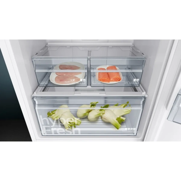 Frigorífico Siemens Combinado Libre instalación IQ300 KG49N2WDA - Imagen 4