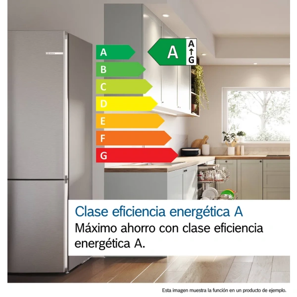 Bosch-Frigorífico combinado de libre instalación, 203 x 70 cm, Acero antracita, Green Collection, Total NoFrost,Serie 4, KGN49OCAF - Imagen 6