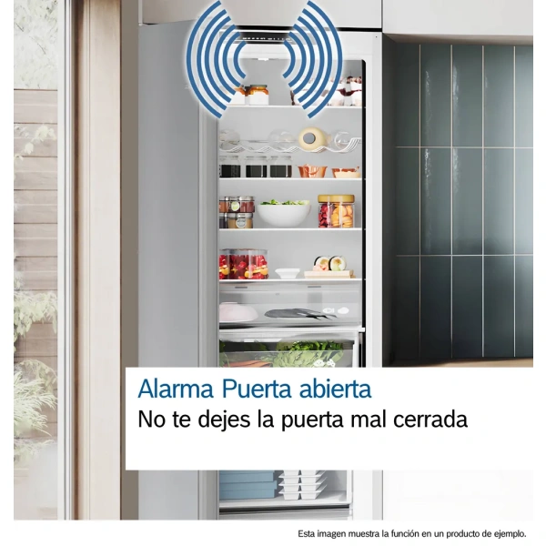 Bosch-Frigorífico combinado de libre instalación, 203 x 60 cm, Acero antihuellas, Total NoFrost,Serie 6, KGN39AIAU - Imagen 7