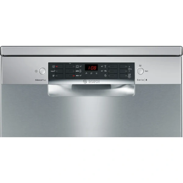 Bosch- Lavavajillas de libre instalación, 60 cm, Acero antihuellas,SMS46KI01E - Imagen 10