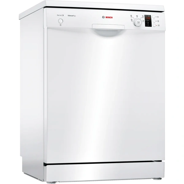 Bosch-Lavavajillas de libre instalación, 60 cm, Blanco,Serie 2, SMS25AW05E