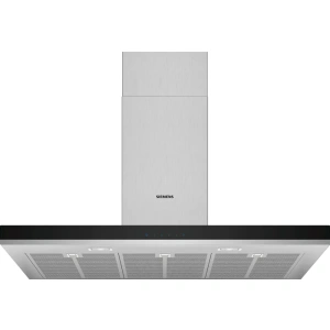 Campana Siemens pared, 90 cm, Acero inoxidable iQ300,LC97BHM50