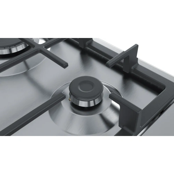 Bosch- Placa de gas, 60 cm, Acero,Serie 4,PGC6B5B90 - Imagen 4