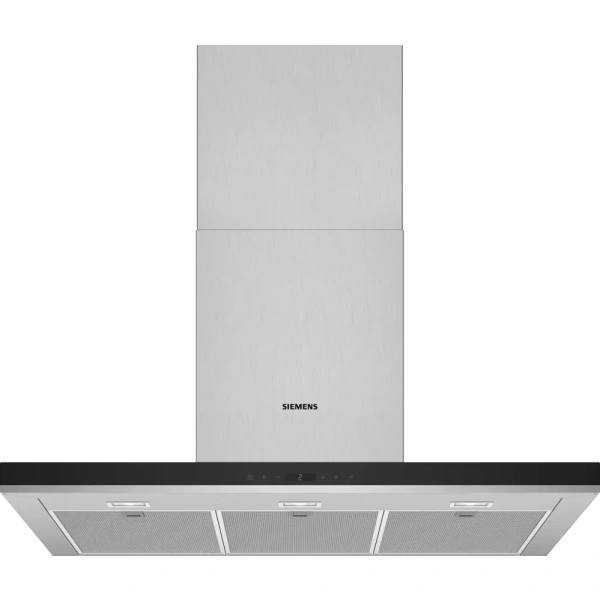 Campana Siemens pared, 90 cm, Acero inoxidable iQ500, LC97BHP50